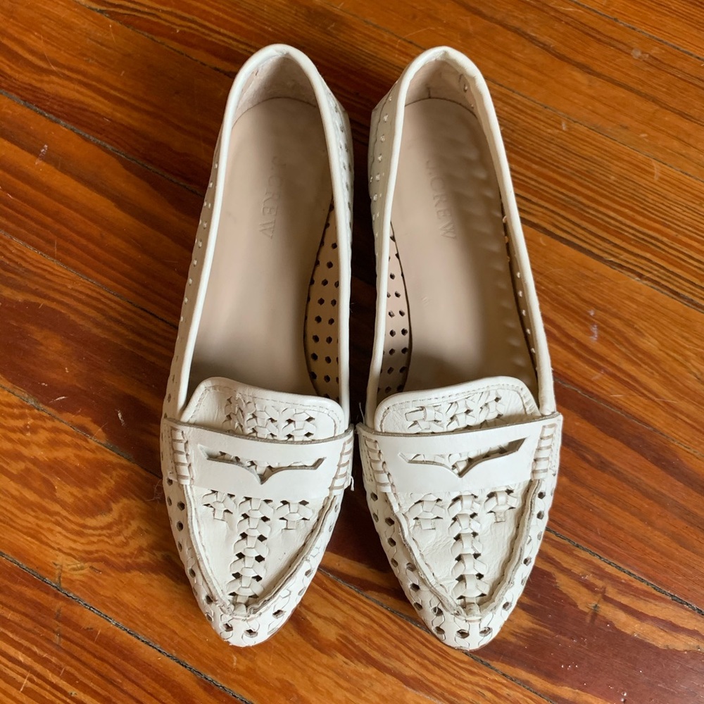 Leather Huarache Loafers by J.Crew
